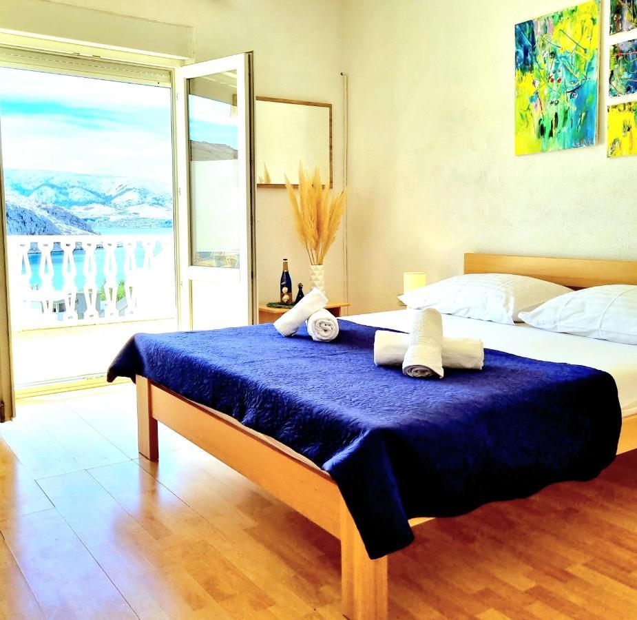 Stanko Sea View Apartment Metajna Luaran gambar