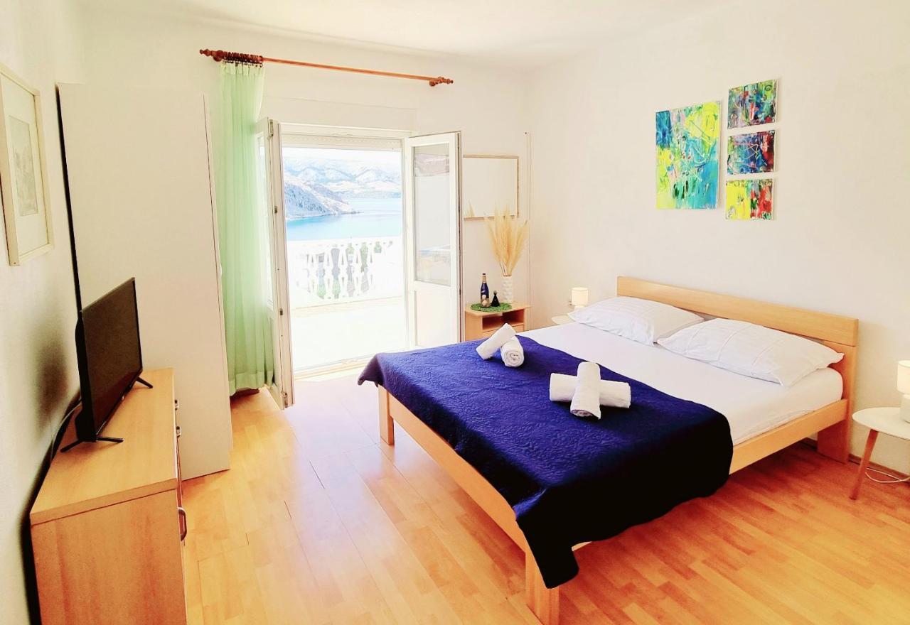 Stanko Sea View Apartment Metajna Luaran gambar